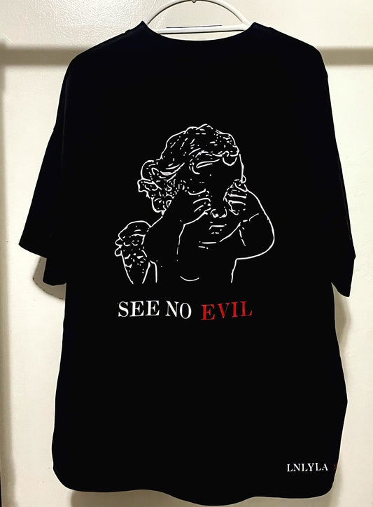 "SEE NO EVIL" Oversized T-Shirt